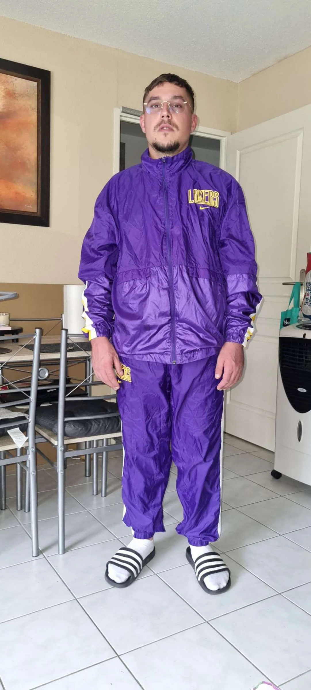 Agasalho Nike Los Angeles Lakers Tamanho-G NBA basquete – photo 7